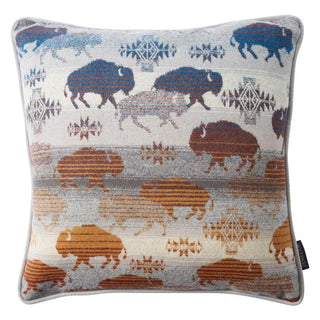 Prairie Rush Hour Pillow Grey