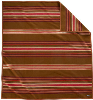 Fairfax Olive Jacquard Serape Blanket