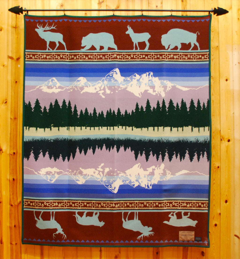 Teton Reflections Blanket – Jackson Hole Pendleton