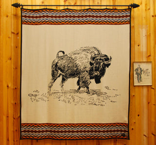 C.M. Russell Buffalo Blanket