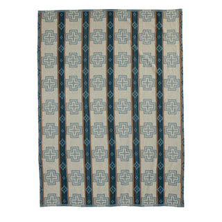 Organic Cotton Twin Blanket San Marino Shale
