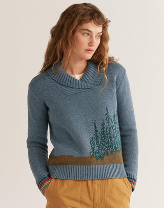 Silver Creek Pullover Shale Blue