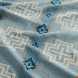 Organic Cotton Twin Blanket San Marino Shale
