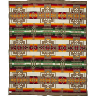 Chief Joseph Bed Blankets Khaki