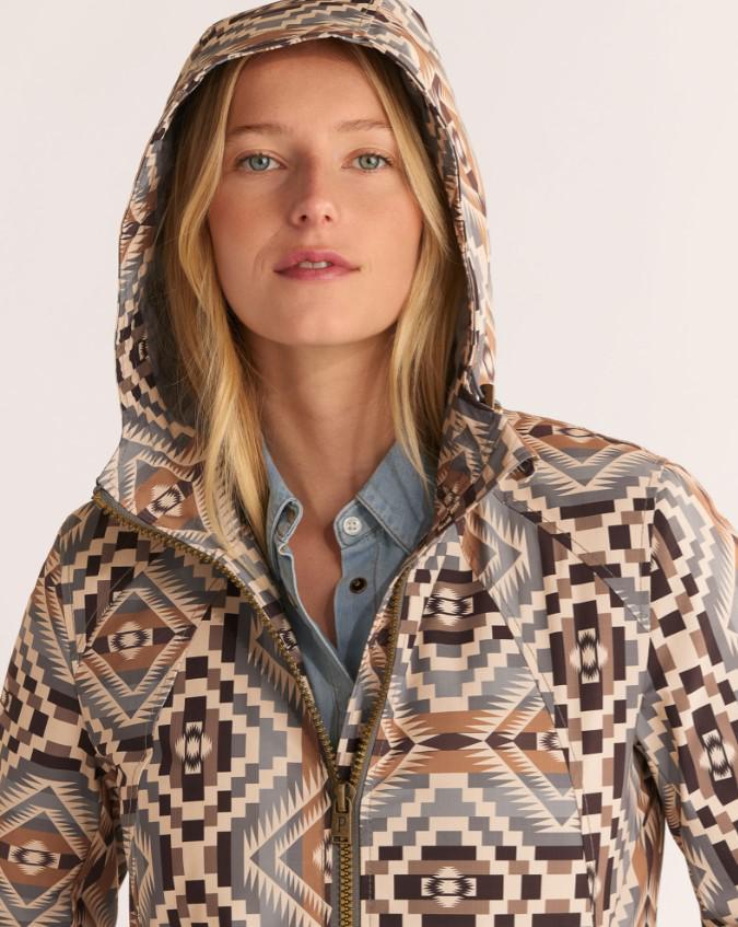Sequoia Anorak Abiquiu Sky Tan – Jackson Hole Pendleton