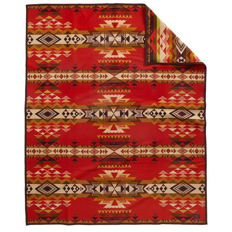 Limited Edition Highland Peak Red Blanket Jackson Hole Pendleton
