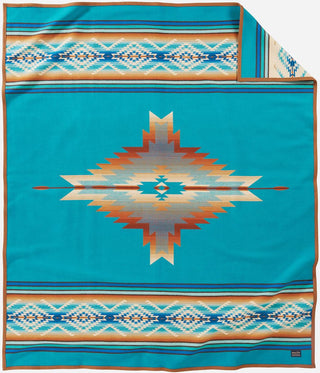 Pagosa Springs Turquoise Blanket