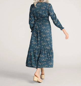 Zoe Dress Teal Wild Horses