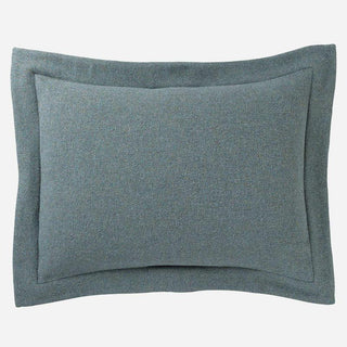 EZ-Care Washable Wool Standard Pillow Sham Shale Blue