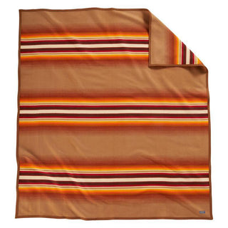 Ralston Tan Jacquard Serape Blanket