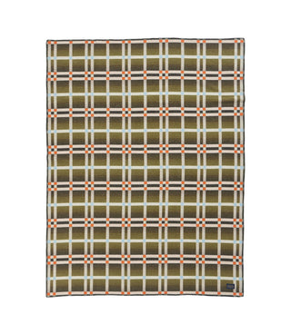 Four Square Throw Slide Mountain Olive