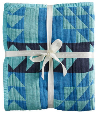 Smith Rock Ocean Cotton Baby Blanket