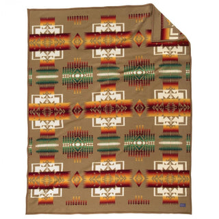Chief Joseph Bed Blankets Khaki