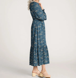 Zoe Dress Teal Wild Horses