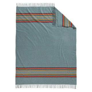 5th Avenue Throw Green Heather