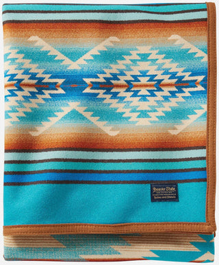 Pagosa Springs Turquoise Blanket