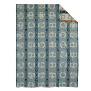 Organic Cotton Twin Blanket San Marino Shale