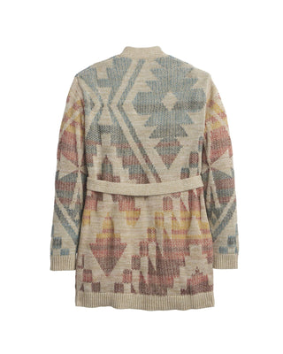 Women's Cheyenne Cotton Cardigan Natural Multi