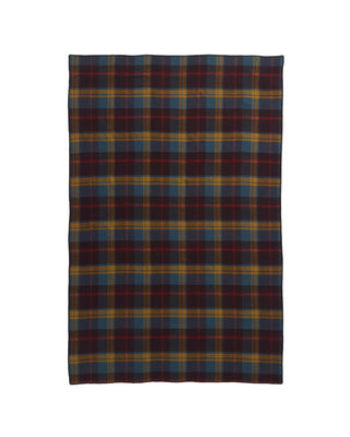 Eco-Wise Easy Care Bed Blankets Olive Mix Plaid