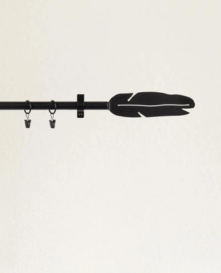 Blanket Display Rack With Finials and Hanging Hardware