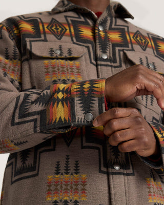 Bay City Shirt Jacket Harding Tan