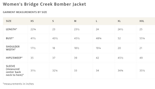 Women's Bridge Creek Bomber Jacket Shale