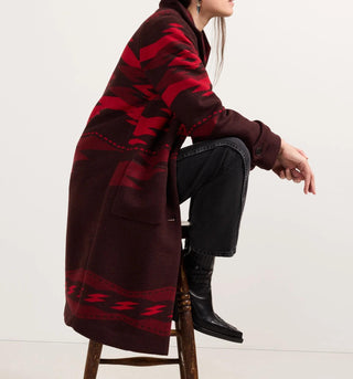 Women's Archive Coat Crown Point Maroon