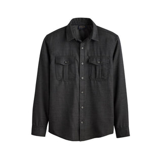 Harrison Merino Shirt Black