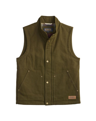 Men's Pine Grove Vest Dark Olive