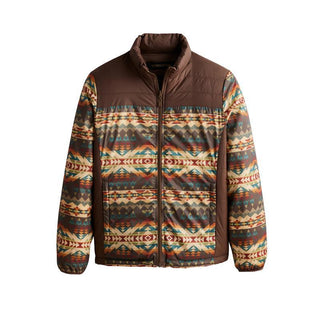 Genesee Reversible Down Jacket Solstice Canyon Brown