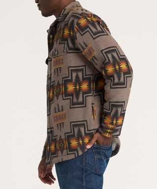 Bay City Shirt Jacket Harding Tan