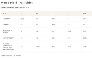 Trail Shirt Brown Yellow Plaid