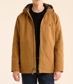 Brothers Canvas Parka Saddle