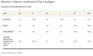 Alpine Lambswool Zip-up Cardigan Oatmeal Heather