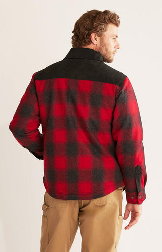 Timberline Shirt Jacket Red Ombre