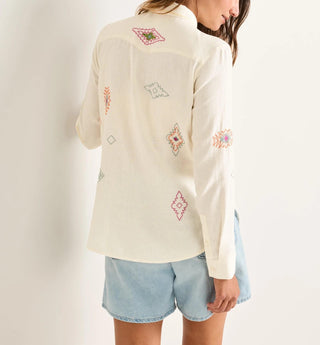 Women's Perfect One Pocket Shirt Ivory