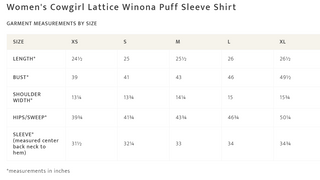 Women's Winona Puff Sleeve Shirt Adobe Lattice