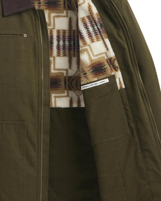 Men's Gorge Barn Coat Dark Olive