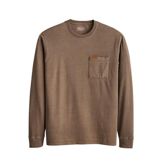 Deschutes Long Sleeve T-Shirt / Tee Ash Brown