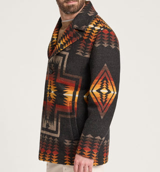 Heritage Coat Harding Black Taupe