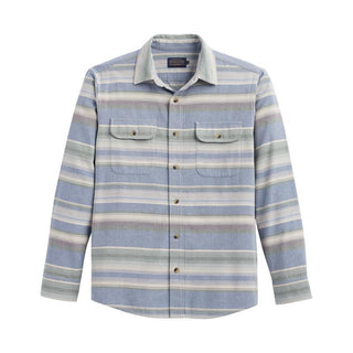 Beach Shack Shirt Navy Stripe