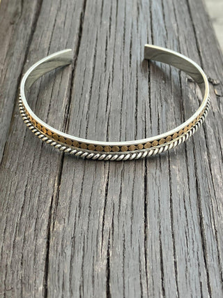 Kathy Kamei Thin Wire Wrap Armadillo Bracelet / Final sale - No returns