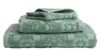 Sculpted 3-Piece Towel Set Marine