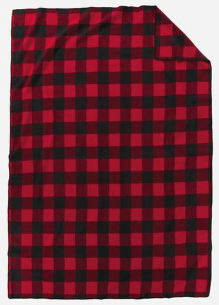 Eco-Wise Washable Wool Blanket King Rob Roy Red
