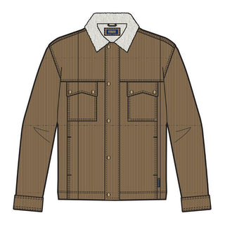 Seabeck Corduroy Trucker Jacket Old Oak