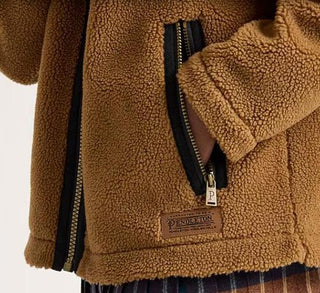 Women's Cottonwood Hooded Bomber Jacket Bronze Autumn Star