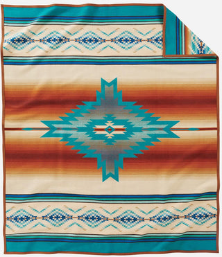 Pagosa Springs Turquoise Blanket