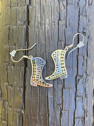 Kathy Kamei Boot Earrings / Final sale - No returns