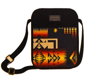 Traditions Utility Crossbody Bag Chief Joseph Black