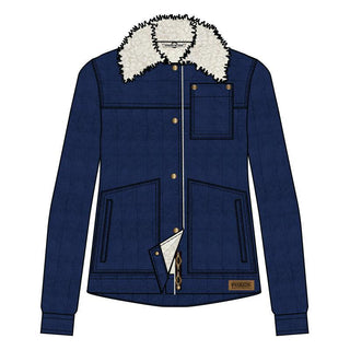 Wind River Corduroy Trucker Jacket Navy